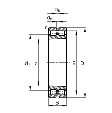 ALS NN3008-AS-K-M-SP, (j) DIN 5412-4 ˜ʵҪߴ, ǶλS, pFF 1:12 ɷx, ּpСď(ni)϶ƹ