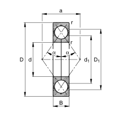 c|S QJ213-MPA,  DIN 628-4 ˜ʵҪߴ, ɷx, ʷփȦ