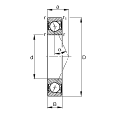 SS B7206-E-2RSD-T-P4S, {(dio)(ji)Ɍ(du)b|  = 25ɂ(c)ܷǽ|ƹ