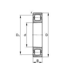 ΝLS 20208-K-TVP-C3, (j) DIN 635-1 (bio)(zhn)Ҫߴ, FF 1:12