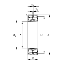 {(dio)ĝLS 23218-E1A-K-M, (j) DIN 635-2 (bio)(zhn)Ҫߴ, FF 1:12