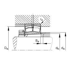{(dio)ĝLS 22319-E1-K-T41A + H2319, (j) DIN 635-2 ˜ʵҪߴ, F׺;o