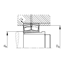 {(dio)ĝLS 22317-E1-K-T41A + AHX2317, (j) DIN 635-2 ˜ʵҪߴ, F׺ж